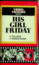 His Girl Friday (1940) - VHS - Video Treasures - Pre-owned - £6.71 GBP