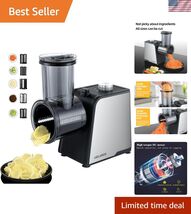 5 In 1 Electric vegetable slicer，300W Electric Cheese Grater Salad Shoot... - $159.17