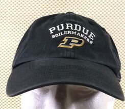 Purdue Boilermakers Black Adjustable Baseball Cap By 47 Twins OSFA - $12.12