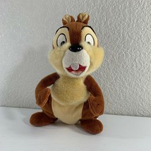 Disney Store Chip &amp; Dale Single Chipmunk Plush 9&quot; Stuffed Animal - £9.30 GBP