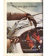 1980 Aris Isotoner Gloves Retro Car Print Advertisement Retro Ad Vintage... - £5.82 GBP
