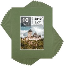 Mat Board Center Pack of 10 8x10 for 5x7 Rock Garden Color Mats Bevel Cu... - $23.77