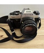 PENTAX Super Program 35mm Camera SLR + Pentax 50mm F1.7 Lens Wth Digital... - $169.95