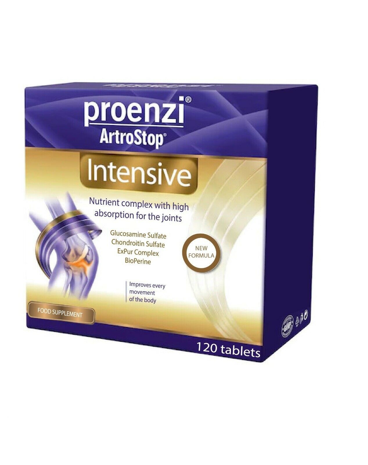 Proenzi artrostop intensive 120 tablets-improves all movements...