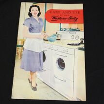 Western Holly Gas Range Care and Use Manual 1950s VERY GOOD 5.25" x 8.25" - $19.59