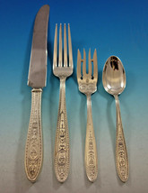 Wedgwood by International Sterling Silver Flatware Set 8 Service 32 pcs Dinner - £1,813.90 GBP