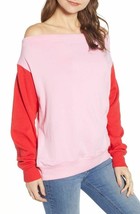 BP Colorblock Fleece Sweatshirt Pink Prism Size XS Jr.  NWT - £23.12 GBP