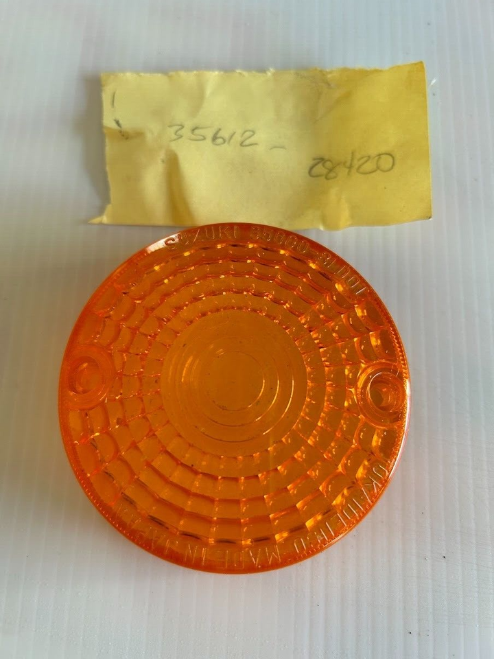 OEM Suzuki 35612-28420 Turn Signal Lens for GT250/380/550  TS250/4003561... - $6.89