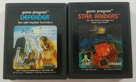 Star Raiders and Defender Atari Game Bundle Cartridges Only - £7.56 GBP