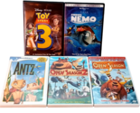 LOT of 5 Animated Movies Finding Nemo Toy Story 3 Open Season Antz Pixar - $11.83