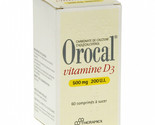 OROCAL VITAMIN D3 500 mg/200 IU, 60 Lozenges - £20.02 GBP
