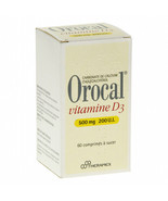 OROCAL VITAMIN D3 500 mg/200 IU, 60 Lozenges - £19.87 GBP