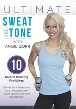 Custom 3 Ultimate Sweat And Tone Dvd New Angie Gorr Exercise Dvd Workout - £7.78 GBP