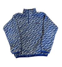 Vintage 1998 Patagonia Synchilla Snap-t P’op Aztec True Blue Size XS Mad... - £159.86 GBP