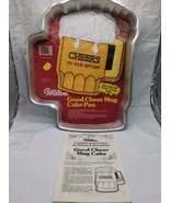 1984 Vintage Wilton Good Cheer Mug Cake Pan 10 1/2&quot; X 13&quot; X 2&quot; - $23.75
