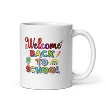 Welcome Back to School Coffee Mug | First Day of School Teacher Gifts Cup - £14.84 GBP+