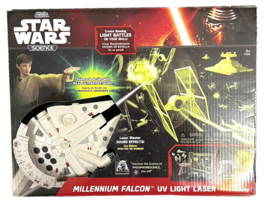 Star Wars Science Millennium Falcon UV Light Laser Uncle Milton Disney - $13.86