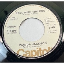 Wanda Jackson Tennessee Women&#39;s Prison / Roll With the Tide 45 Country Promo - $10.47