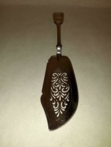 Vintage Silver Plated Spatula Carved - £20.56 GBP