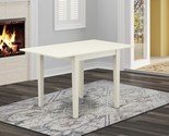 Rectangular Tabletop And 48 X 30 X 30 Linen White Finish Are Features Of... - $190.92