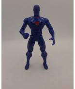 Vintage Marvel Comics Iron Man Blue Stealth Armor 5&quot; Action Figure 1995 ... - $5.94