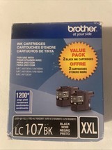 Brother Innobella Super High Yield Black Ink Cartridge (2 pk) LC1072PKS ... - $15.99