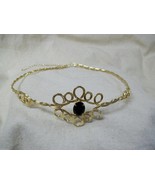 Fancy Medieval Circlet Crown Headpiece Renaissance Maiden Royal Princess... - $294.17 MXN