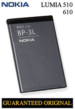 Original Nokia BP-3L Battery 1300mAh Compatible Nokia Lumia (See List) - $8.81