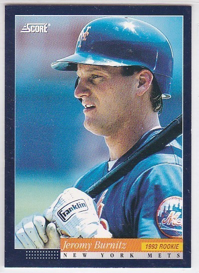M) 1994 Score Baseball Trading Card - Jeromy Burnitz #570 - $1.97