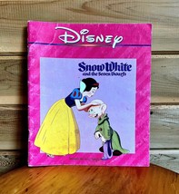 Disney Read-Along Snow White and the Seven Dwarfs Vintage No Cassette 1990 - $19.99
