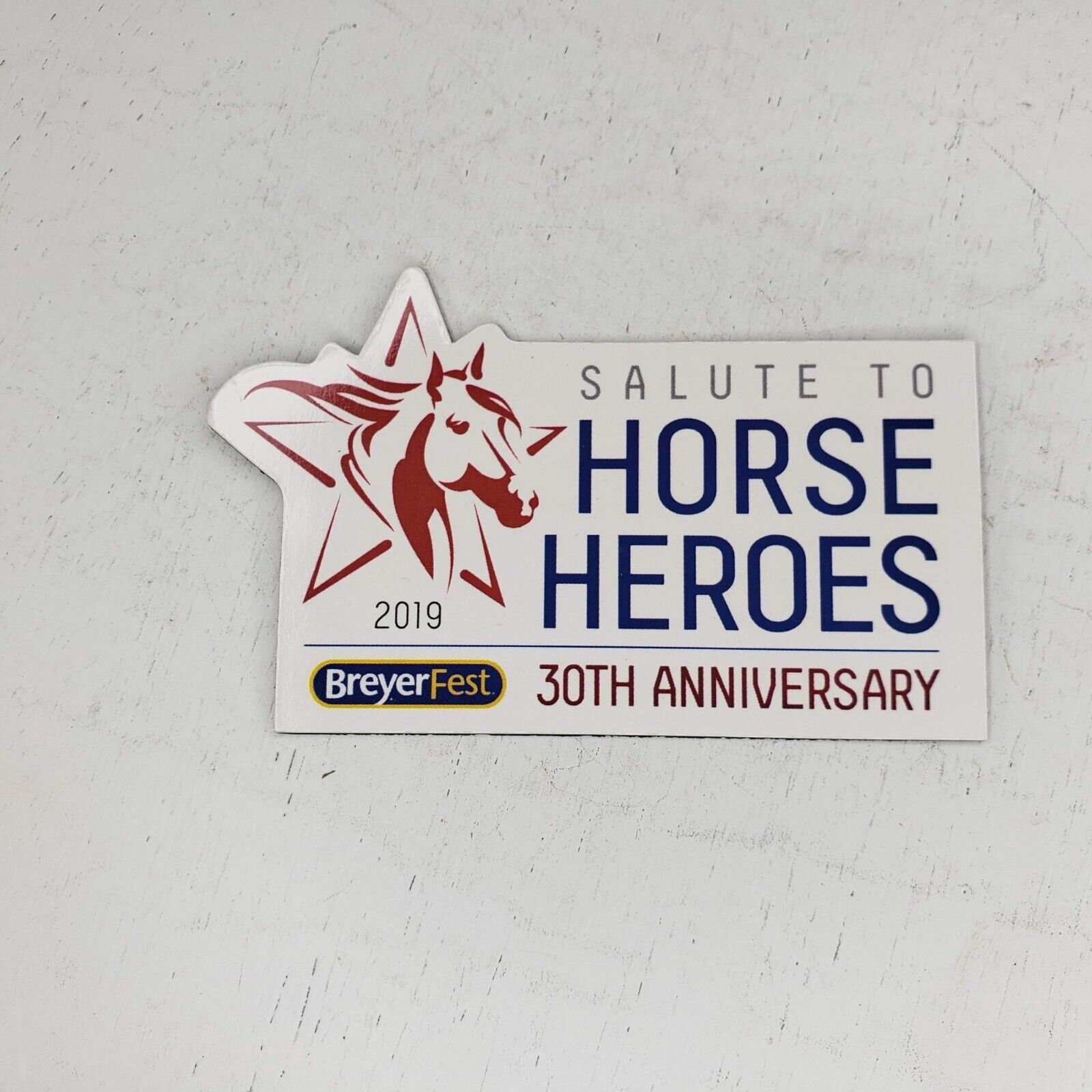 Breyerfest 2019 Magnet Salute To Horse Heroes 30th Anniversary - £11.98 GBP