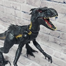 2017 Jurassic World Fallen Kingdom Dinosaur Indoraptor Toy Black Gold Raptor 16&quot; - £14.17 GBP