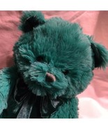 Build A Bear 2021 Super SOFT Green Sparkle Jewel Gift Bear Plush With Ve... - £39.58 GBP