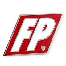 Disney Parks Pin: Fastpass FP Logo - $12.90