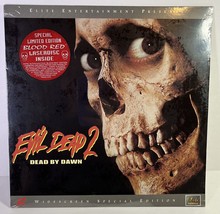 Evil Dead 2, Limited Edition Blood Red Disc Rare Sealed Condition Laser Disc - £120.88 GBP