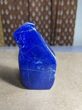 350gm Self Standing Geode Lapis Lazuli Lazurite Free form tumble Crystal - $44.55