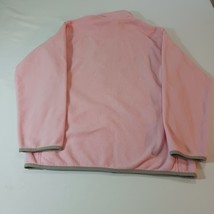 The North Face Youth/Girl’s Pink Full Zip Fleece Jacket Pockets Size XL  image 2
