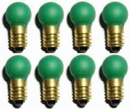 (8) Eight 432G GREEN 18v BULBS for Lionel Marx O O27 Gauge Trains Accessories - £17.60 GBP