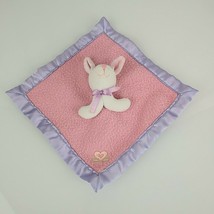 American Girl Bitty Baby Purple Pink Bunny Security Blanket Lovey for Doll - £23.36 GBP