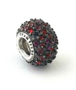 Authentic Chamilia Jeweled Kaleidoscope Red Crystal Bead JC-6D - €29,41 EUR