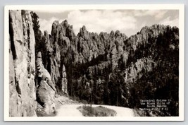 RPPC Black Hills SD Cathedral Spires Rise Photo Postcard B35 - £5.55 GBP