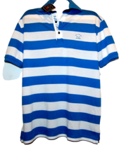 Paul &amp; Shark Yachting AUTHENTIC Stripes Men Cotton Italian Polo T-Shirt Size XL - £127.05 GBP