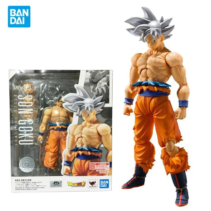 BANDAI SHF Dragon Ball Goku Ultra Instinct Anime Figure S.H.Figuarts Action - £135.67 GBP