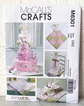 McCall's Babies Blanket-Burp Cloth-Hooded Towel-Diaper Cake Sewing Patte... - $9.45