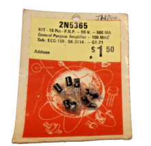 2N5365 9PCS X NTE290A PNP Audio Power Amplifier TRANSISTOR ECG290A - $4.59