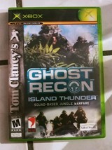 Tom Clancy&#39;s Ghost Recon: Island Thunder (Original Xbox, 2003) Complete in Box - £5.53 GBP