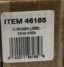 Taylor Made 46185 Sur-Mark 24&quot; L x 13&quot; W “Swim Area”2 Buoy Labels-NEW-SHIPS N24H - £54.50 GBP