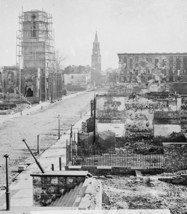 Meeting Street ruins of Charleston SC April 1865 New 8x10 US Civil War Photo - £6.98 GBP