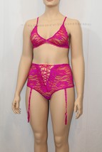 Sexy Lingerie Pink Plus Size Bralette Set 3xL / 4XL - £16.22 GBP