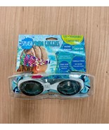 Splash Swim Goggles with Fabric Strap - Sharks - $9.75